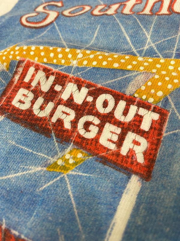 【現状渡し品】【メンズ】 IN N OUT BURGER インアンドアウトバーガー 90's SOUTHERN CALIFORNIA TEE 90年代 ショートスリーブTシャツ 半袖Tシャツ トップス 146-260623-yn-12-min サイズ：表記なし 下記参照 カラー：ホワイト 万代Net店