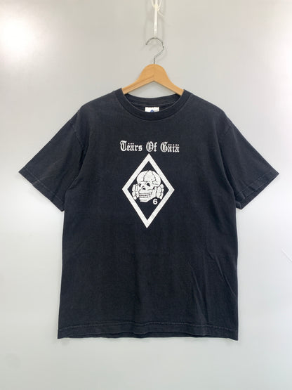 【中古品】【メンズ】 DEATH IN JUNE デス イン ジューン 90-00's THE GUILTY HAVE NO FUTURE TEE 90-2000年代 ショートスリーブTシャツ 半袖Tシャツ トップス 146-260622-yn-08-min サイズ：M カラー：ブラック 万代Net店
