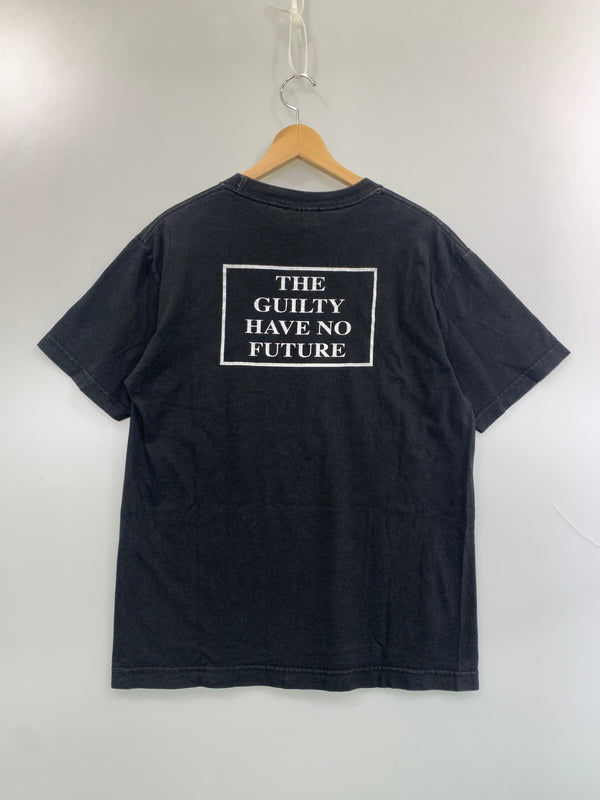 【中古品】【メンズ】 DEATH IN JUNE デス イン ジューン 90-00's THE GUILTY HAVE NO FUTURE TEE 90-2000年代 ショートスリーブTシャツ 半袖Tシャツ トップス 146-260622-yn-08-min サイズ：M カラー：ブラック 万代Net店