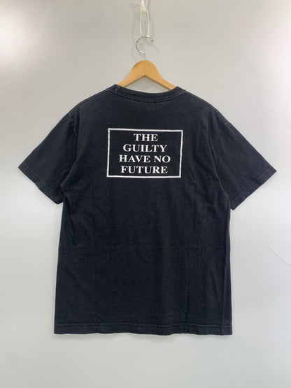 【中古品】【メンズ】 DEATH IN JUNE デス イン ジューン 90-00's THE GUILTY HAVE NO FUTURE TEE 90-2000年代 ショートスリーブTシャツ 半袖Tシャツ トップス 146-260622-yn-08-min サイズ：M カラー：ブラック 万代Net店