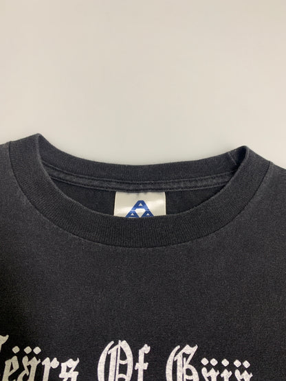 【中古品】【メンズ】 DEATH IN JUNE デス イン ジューン 90-00's THE GUILTY HAVE NO FUTURE TEE 90-2000年代 ショートスリーブTシャツ 半袖Tシャツ トップス 146-260622-yn-08-min サイズ：M カラー：ブラック 万代Net店