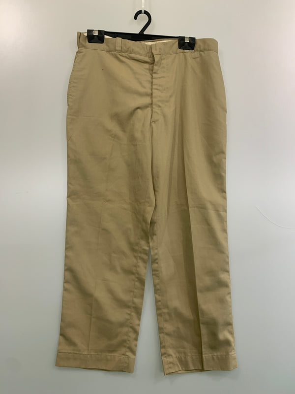 【中古品】【メンズ】 U.S.ARMY アメリカ陸軍 70's CHINO TROUSERS 70年代 チノ トラウザーズ パンツ ボトムス 157-260622-yn-01-min サイズ：36×29 カラー：ベージュ 万代Net店