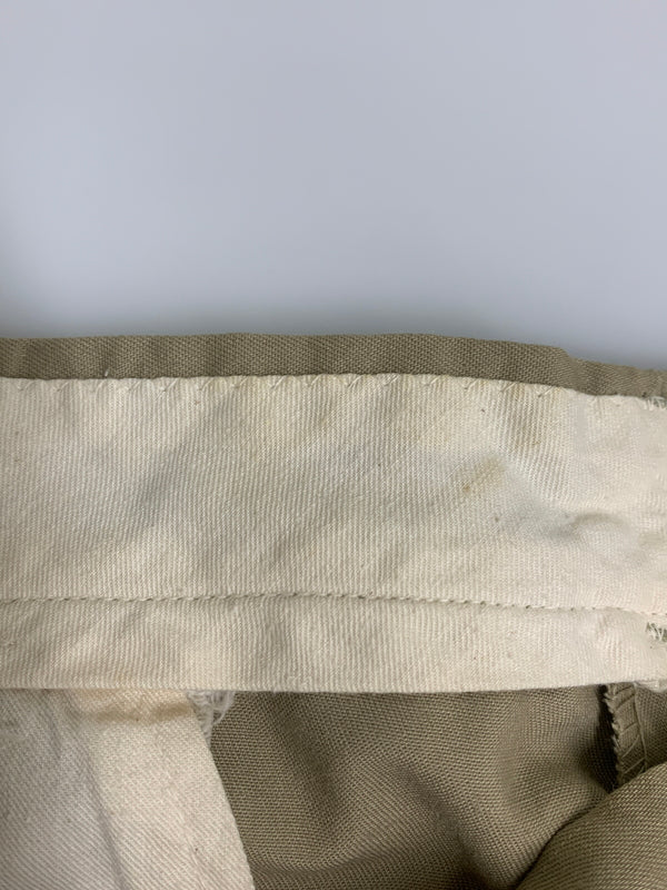【中古品】【メンズ】 U.S.ARMY アメリカ陸軍 70's CHINO TROUSERS 70年代 チノ トラウザーズ パンツ ボトムス 157-260622-yn-01-min サイズ：36×29 カラー：ベージュ 万代Net店