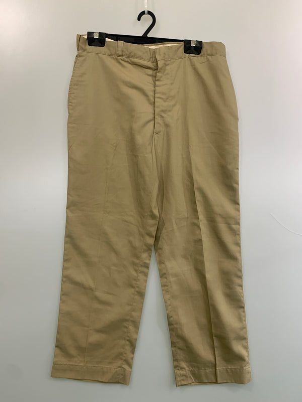 【中古品】【メンズ】 U.S.ARMY アメリカ陸軍 70's CHINO TROUSERS 70年代 チノ トラウザーズ パンツ ボトムス 157-260622-yn-01-min サイズ：36×29 カラー：ベージュ 万代Net店