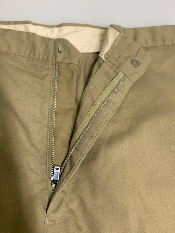 【中古品】【メンズ】 U.S.ARMY アメリカ陸軍 70's CHINO TROUSERS 70年代 チノ トラウザーズ パンツ ボトムス 157-260622-yn-01-min サイズ：36×29 カラー：ベージュ 万代Net店