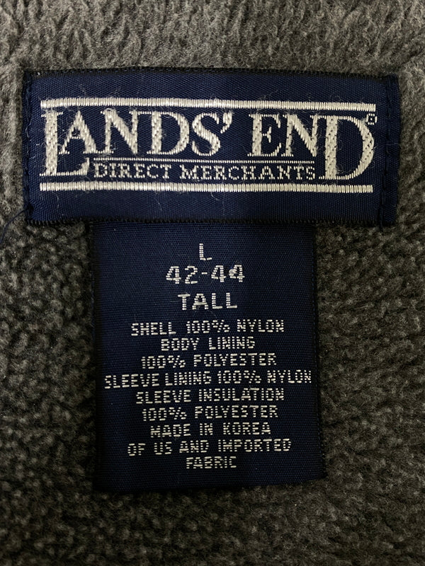【中古品】【メンズ】 LAND'S END ランズエンド SQUALL JACKET スコールジャケット アウター 146-260623-yn-03-min サイズ：L カラー：ネイビー 万代Net店