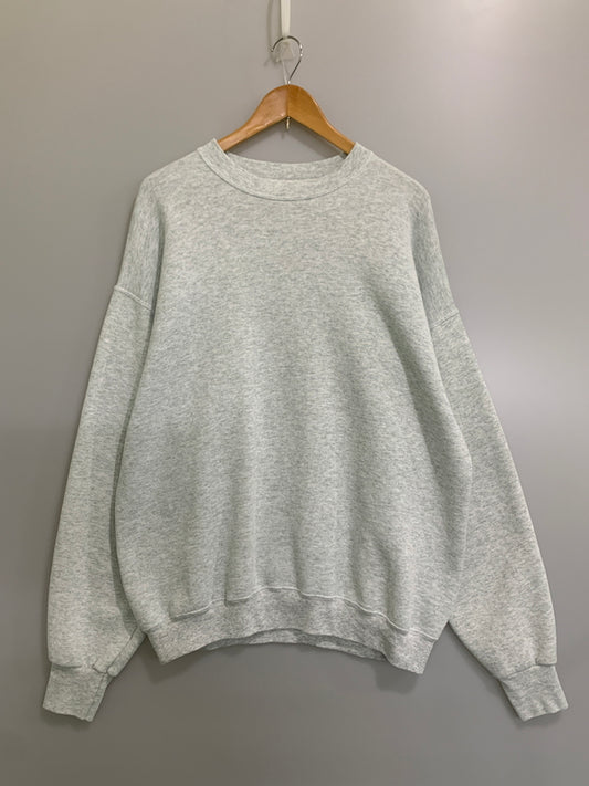【中古品】【メンズ】 FRUIT OF THE LOOM フルーツオブザルーム 90S SOLID SWEATSHIRT ソリッドスウェットシャツ トレーナー 146-260714-ta-39-min サイズ：XL カラー：グレー系 万代Net店