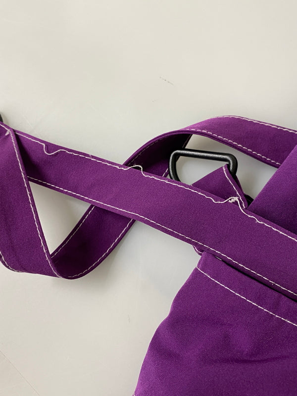 【中古品】【メンズ】 GALFY ガルフィー PANTS 124011 カラフルテクノパンツ ボトムス 153-260623-yn-15-min サイズ：大型犬（XL） カラー：パープル 万代Net店