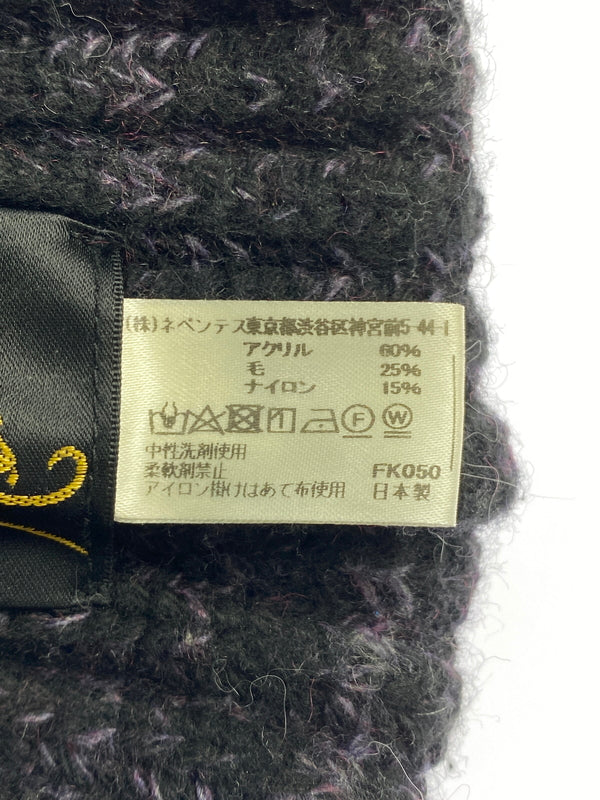 【中古品】【メンズ】 NEEDLES ニードルズ ニットキャップ FK050 帽子 185-260624-hu-10-min カラー：パープル 万代Net店