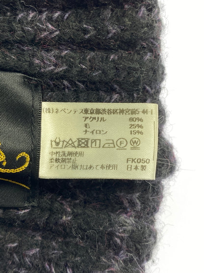 【中古品】【メンズ】 NEEDLES ニードルズ ニットキャップ FK050 帽子 185-260624-hu-10-min カラー：パープル 万代Net店
