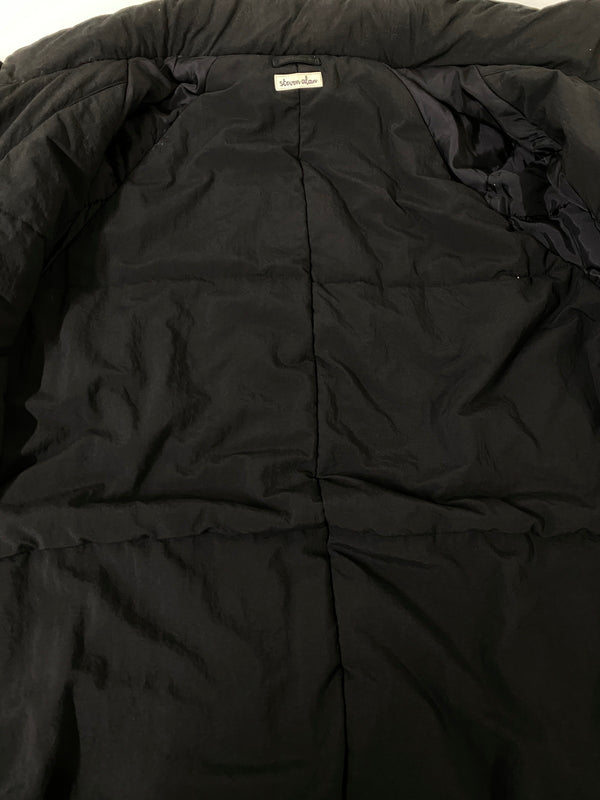 【中古品】【メンズ】 STEVEN ALAN スティーブンアラン NYLON ZIP DARUMA SHORT BLOUSON 8125-174-0403 ナイロンジップ ダルマショートブルゾン アウター 140-260623-yn-02-min サイズ：L カラー：ブラック 万代Net店