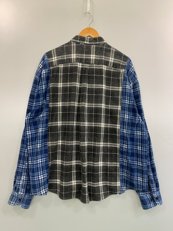 【中古品】【メンズ】 REBUILD BY NEEDLES リビルド バイ ニードルズ L/S SHIRT GL293 ロングスリーブ 再構築ネルシャツ 長袖 トップス 140-260622-yn-04-min サイズ：表記なし 下記参照 カラー：マルチカラー 万代Net店