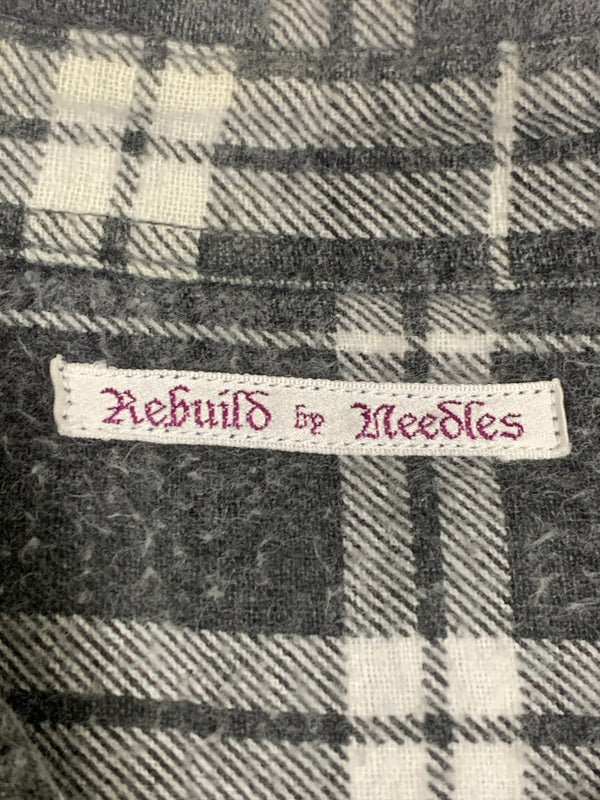 【中古品】【メンズ】 REBUILD BY NEEDLES リビルド バイ ニードルズ L/S SHIRT GL293 ロングスリーブ 再構築ネルシャツ 長袖 トップス 140-260622-yn-04-min サイズ：表記なし 下記参照 カラー：マルチカラー 万代Net店