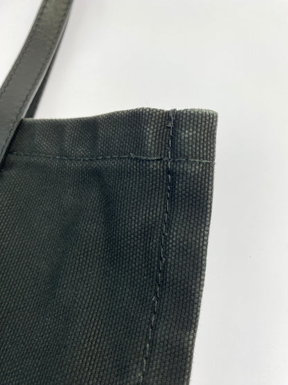 【中古品】【メンズ】 JIMMY CHOO ジミーチュウ ロゴキャンバス トートバッグ カバン 180-260625-jt-05-min カラー：ブラック 万代Net店