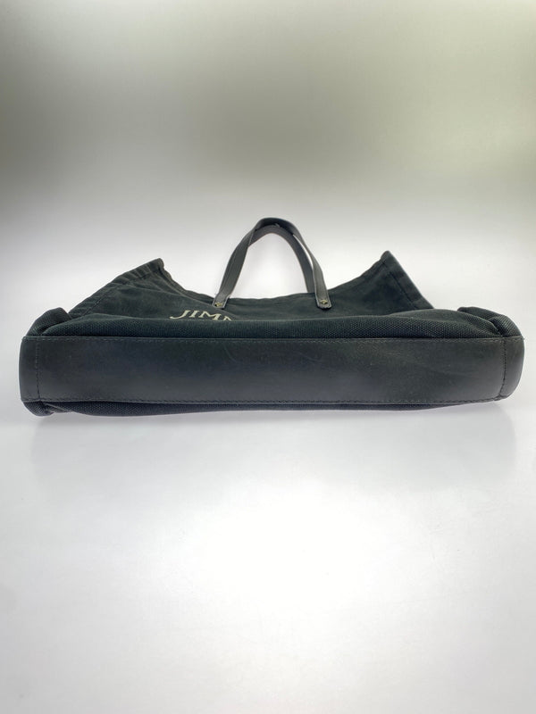 【中古品】【メンズ】 JIMMY CHOO ジミーチュウ ロゴキャンバス トートバッグ カバン 180-260625-jt-05-min カラー：ブラック 万代Net店