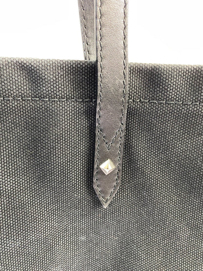 【中古品】【メンズ】 JIMMY CHOO ジミーチュウ ロゴキャンバス トートバッグ カバン 180-260625-jt-05-min カラー：ブラック 万代Net店