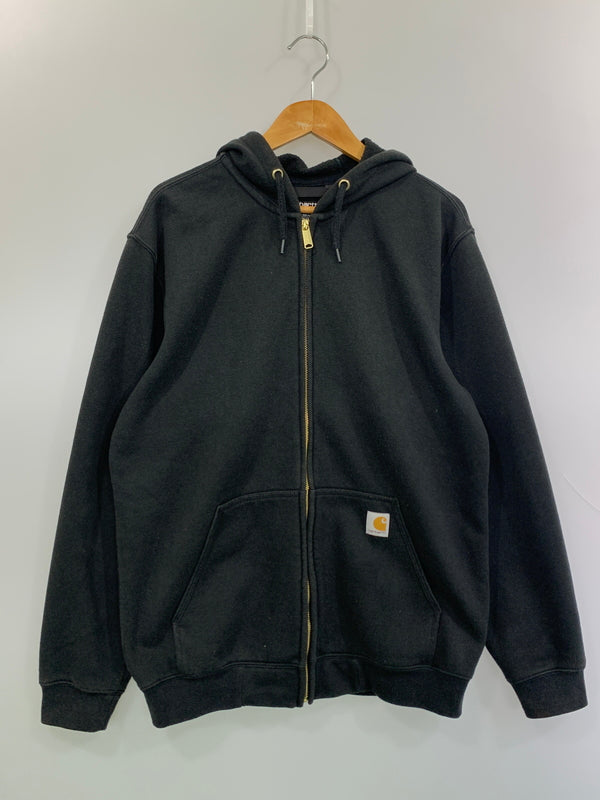 【現状渡し品】【メンズ】 CARHARTT カーハート ZIP UP HOODIE ジップアップフーディー TS0122-M メンズ トップス 147-260625-hu-17-min サイズ：M カラー：ブラック 万代Net店