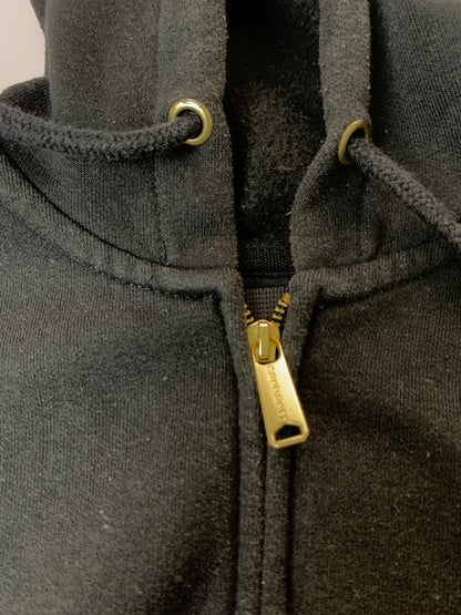 【現状渡し品】【メンズ】 CARHARTT カーハート ZIP UP HOODIE ジップアップフーディー TS0122-M メンズ トップス 147-260625-hu-17-min サイズ：M カラー：ブラック 万代Net店