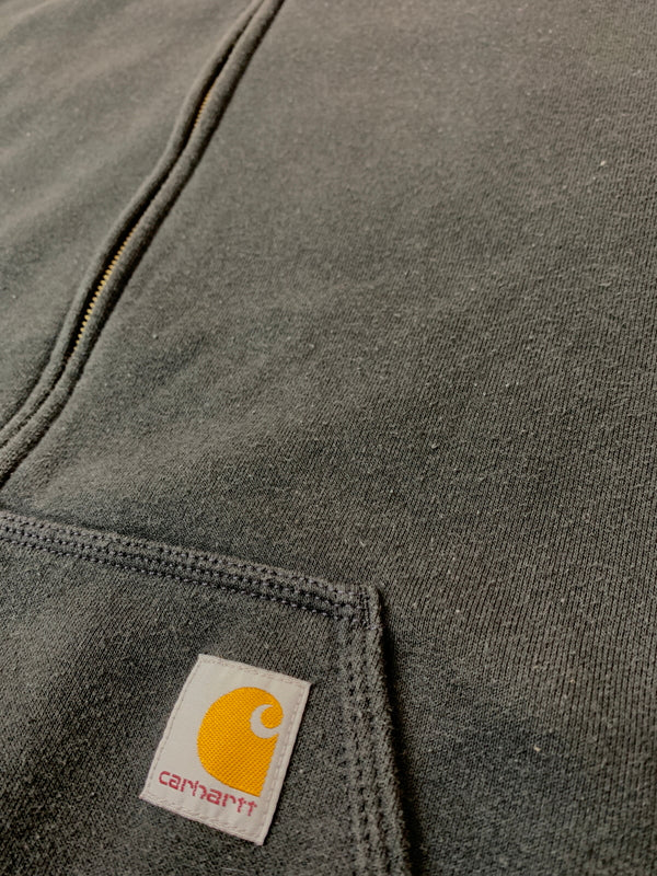 【現状渡し品】【メンズ】 CARHARTT カーハート ZIP UP HOODIE ジップアップフーディー TS0122-M メンズ トップス 147-260625-hu-17-min サイズ：M カラー：ブラック 万代Net店