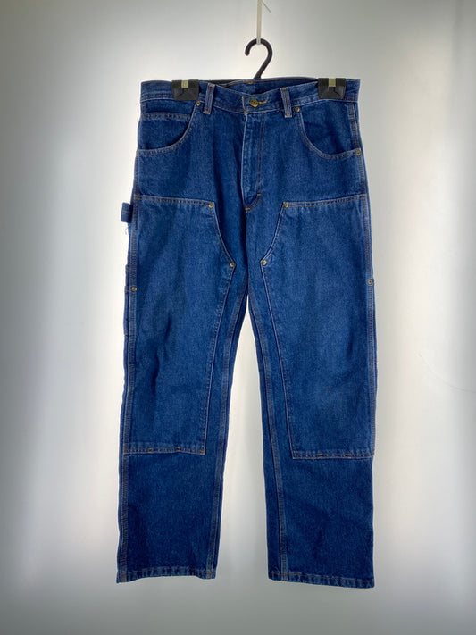 【中古品】【メンズ】 KEY キー DENIM PANTS メキシコ製 ダブルニーぺインター デニムパンツ ボトムス 157-260626-yn-31-min サイズ：W32 L30 カラー：インディゴ 万代Net店