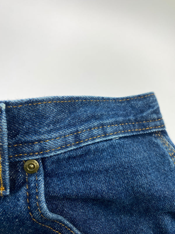 【中古品】【メンズ】 KEY キー DENIM PANTS メキシコ製 ダブルニーぺインター デニムパンツ ボトムス 157-260626-yn-31-min サイズ：W32 L30 カラー：インディゴ 万代Net店