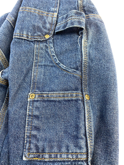 【中古品】【メンズ】 KEY キー DENIM PANTS メキシコ製 ダブルニーぺインター デニムパンツ ボトムス 157-260626-yn-31-min サイズ：W32 L30 カラー：インディゴ 万代Net店