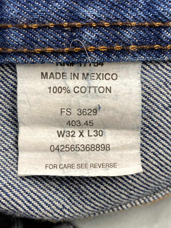 【中古品】【メンズ】 KEY キー DENIM PANTS メキシコ製 ダブルニーぺインター デニムパンツ ボトムス 157-260626-yn-31-min サイズ：W32 L30 カラー：インディゴ 万代Net店