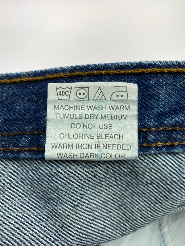 【中古品】【メンズ】 KEY キー DENIM PANTS メキシコ製 ダブルニーぺインター デニムパンツ ボトムス 157-260626-yn-31-min サイズ：W32 L30 カラー：インディゴ 万代Net店
