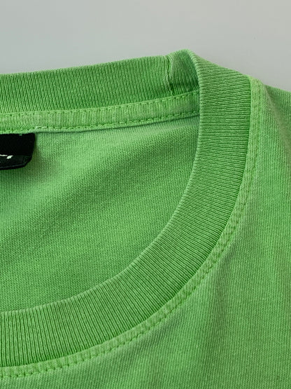 【現状渡し品】【メンズ】 STUSSY ステューシー USA製 SURFMAN SS TEE アメリカ製 サーフマン 半袖Tシャツ メンズ トップス 142-260625-hu-04-min サイズ：XL カラー：ライトグリーン 万代Net店