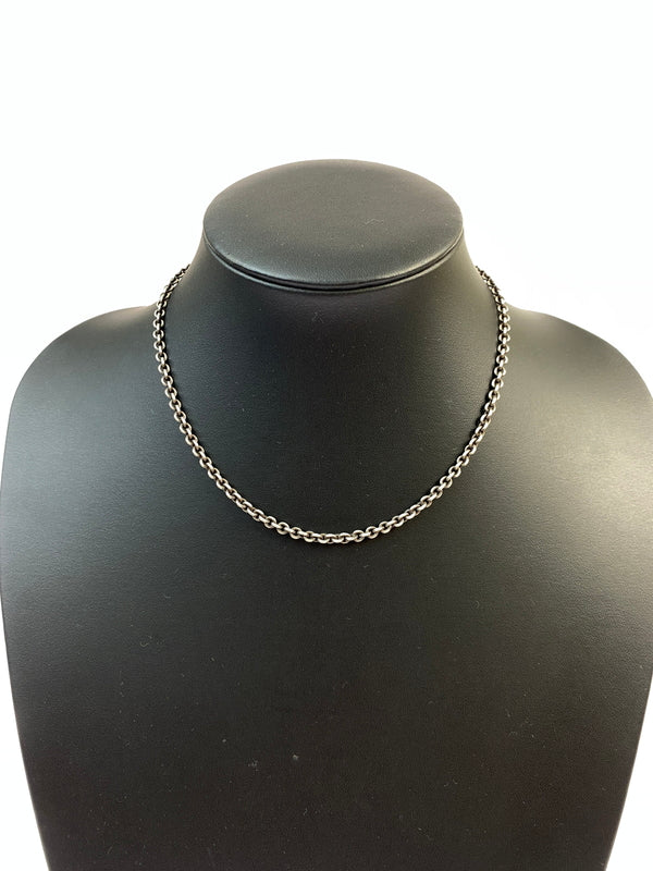 【中古品】【メンズ】 USED ユーズド CHAIN NECKLACE チェーン ネックレス SV925 シルバー アクセサリー 193-260624-hu-17-min カラー：シルバー 万代Net店