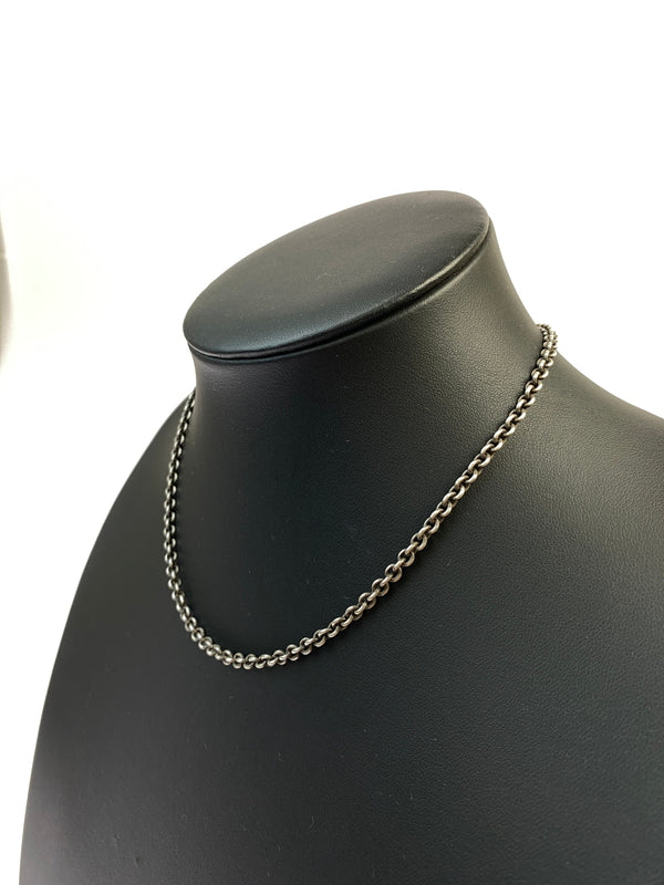 【中古品】【メンズ】 USED ユーズド CHAIN NECKLACE チェーン ネックレス SV925 シルバー アクセサリー 193-260624-hu-17-min カラー：シルバー 万代Net店