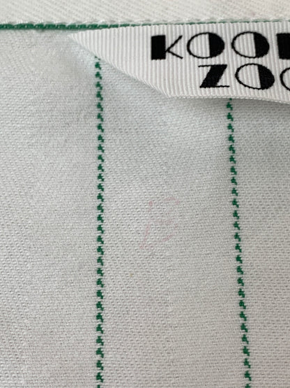 【現状渡し品】【メンズ】 KOOKY ZOO クーキーズー MINIATURE C.C STRIPE JACKET ミニチュア シーシーストライプ ジャケット M0003 メンズ アウター 140-260625-hu-05-min サイズ：B カラー：ホワイト/グリーン 万代Net店