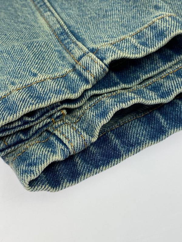 【中古品】【メンズ】 LEVI'S リーバイス 00110 カバーオール ライトアウター 147-260626-yn-22-min サイズ：XL カラー：ライトインディゴ 万代Net店