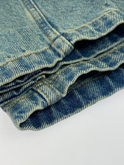 【中古品】【メンズ】 LEVI'S リーバイス 00110 カバーオール ライトアウター 147-260626-yn-22-min サイズ：XL カラー：ライトインディゴ 万代Net店