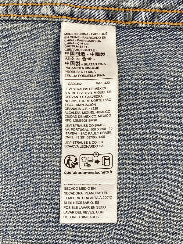 【中古品】【メンズ】 LEVI'S リーバイス 00110 カバーオール ライトアウター 147-260626-yn-22-min サイズ：XL カラー：ライトインディゴ 万代Net店
