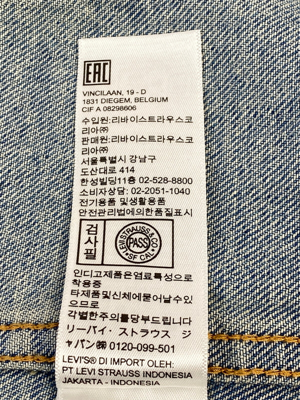 【中古品】【メンズ】 LEVI'S リーバイス 00110 カバーオール ライトアウター 147-260626-yn-22-min サイズ：XL カラー：ライトインディゴ 万代Net店