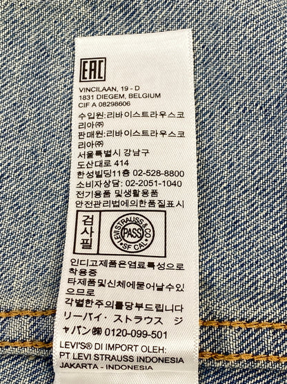 【中古品】【メンズ】 LEVI'S リーバイス 00110 カバーオール ライトアウター 147-260626-yn-22-min サイズ：XL カラー：ライトインディゴ 万代Net店
