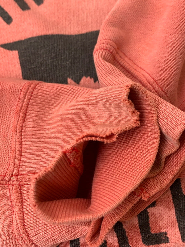 【現状渡し品】【メンズ】 PENNEY'S ペニーズ 60'S THUNDERBIRDS SWEATSHIRT シックスティーズ サンダーバーズ スウェットシャツ メンズ トップス 146-260625-hu-03-min サイズ：XL カラー：ピンク系 万代Net店