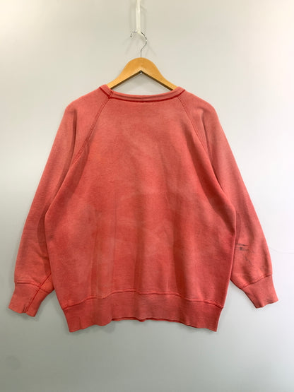 【現状渡し品】【メンズ】 PENNEY'S ペニーズ 60'S THUNDERBIRDS SWEATSHIRT シックスティーズ サンダーバーズ スウェットシャツ メンズ トップス 146-260625-hu-03-min サイズ：XL カラー：ピンク系 万代Net店