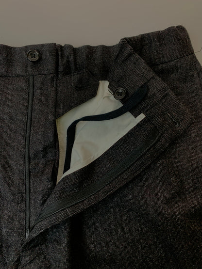 【中古品】【メンズ】 YOKO SAKAMOTO ヨーコサカモト DOUBLE WOOL PANT ダブル ウール メンズ パンツ ボトムス パンツ 140-260625-hu-23-min サイズ：M カラー：ブラック 万代Net店