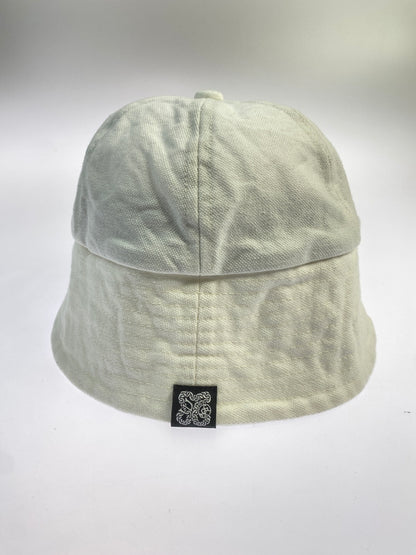 【中古品】【メンズ】 EVISEN エビセン BACKET HAT バケット ハット 帽子 142-260625-jt-11-min サイズ：M カラー：ホワイト 万代Net店