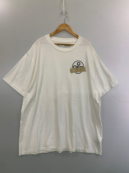 【中古品】【メンズ】 OFF WHITE オフホワイト CLOTH TAPE TEE 半袖Tシャツ ショートスリーブ 141-260625-hu-10-min サイズ：XL カラー：ホワイト 万代Net店