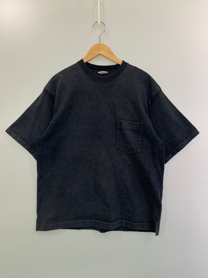 【中古品】【メンズ】 AURALEE オーラリー STAND-UP TEE スタンドアップ ティー A6STO1SU 140-260625-hu-16-min サイズ：4 カラー：ネイビー 万代Net店