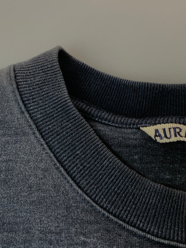 【中古品】【メンズ】 AURALEE オーラリー STAND-UP TEE スタンドアップ ティー A6STO1SU 140-260625-hu-16-min サイズ：4 カラー：ネイビー 万代Net店