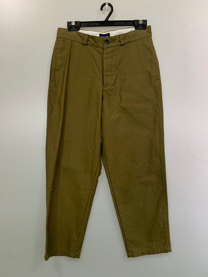 【中古品】【メンズ】 DESCENDANT ディセンダント DOZER SATIN TROUSERS ドーザー サテン トラウザーズ メンズ パンツ ボトムス 153-260625-hu-08-min サイズ：2 カラー：カーキ系 万代Net店