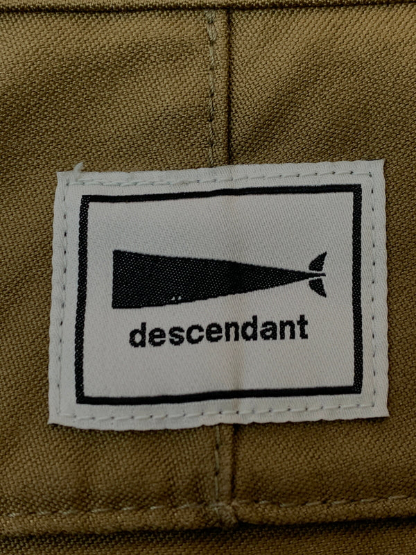 【中古品】【メンズ】 DESCENDANT ディセンダント DOZER SATIN TROUSERS ドーザー サテン トラウザーズ メンズ パンツ ボトムス 153-260625-hu-08-min サイズ：2 カラー：カーキ系 万代Net店