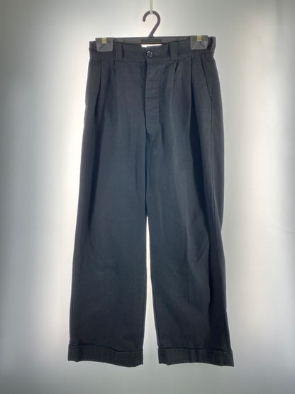 【中古品】【メンズ】 REFOMED リフォメッド FORMAN DUCK TROUSERS REPT-023 フォルマンダックトラウザーパンツ ボトムス 151-260626-yn-24-min サイズ：1 カラー：ブラック 万代Net店