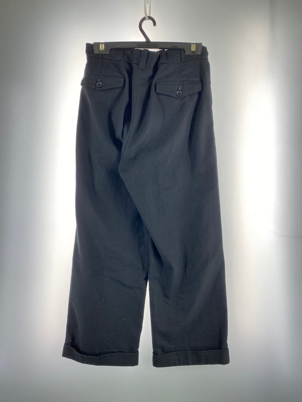 【中古品】【メンズ】 REFOMED リフォメッド FORMAN DUCK TROUSERS REPT-023 フォルマンダックトラウザーパンツ ボトムス 151-260626-yn-24-min サイズ：1 カラー：ブラック 万代Net店