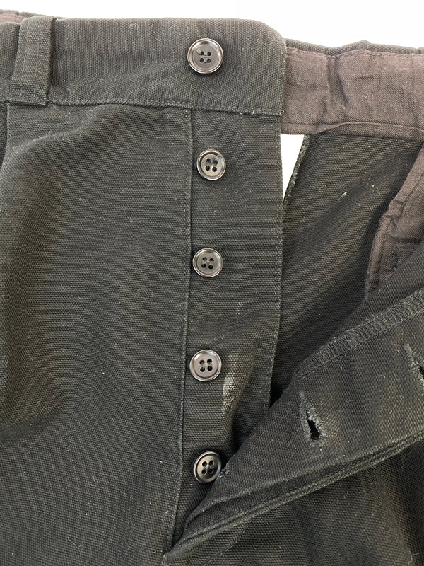 【中古品】【メンズ】 REFOMED リフォメッド FORMAN DUCK TROUSERS REPT-023 フォルマンダックトラウザーパンツ ボトムス 151-260626-yn-24-min サイズ：1 カラー：ブラック 万代Net店