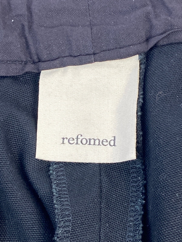 【中古品】【メンズ】 REFOMED リフォメッド FORMAN DUCK TROUSERS REPT-023 フォルマンダックトラウザーパンツ ボトムス 151-260626-yn-24-min サイズ：1 カラー：ブラック 万代Net店